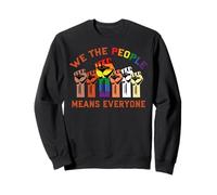 LGBT We the People Mese dell'orgoglio gay Bandiera Felpa