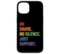 LGBTQ Ally Pride Design - No Shame No Silence Just Support Custodia per iPhone 13