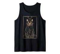 LGBTQ Ally Tarocchi Card Pride Cat Rainbow Collar Canotta