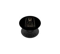 LGBTQ Ally Tarocchi Card Pride Cat Rainbow Collar PopSockets PopGrip Adesivo