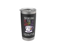 LGBTQ Bringing The Equalitea Tea LGBT Pride Month Bicchiere termico in acciaio inox doppia parete