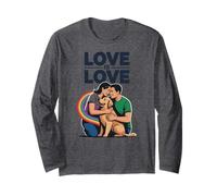 LGBTQ Coppia Citazione Gay Lesbian Pride Mese Maglia a Manica