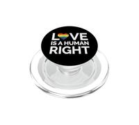 LGBTQ Love Is A Human Right Gay LGBT Pride Month PopSockets PopGrip per MagSafe