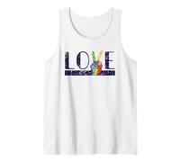 LGBTQ+ Peace And Gay Pride Love Canotta