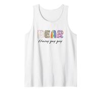 LGBTQ Pride Shirt Baer Hairy Gay Guy Rainbow Flag Canotta