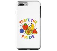 LGBTQ Pride Shirt Taste The Pride Frutiy Rainbow Flag Custodia per iPhone 7 Plus/8 Plus