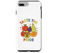 LGBTQ Pride Shirt Taste The Pride Frutiy Rainbow Flag Custodia per iPhone 7 Plus/8 Plus