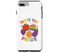 LGBTQ Pride Shirt Taste The Pride Frutiy Rainbow Flag Custodia per iPhone 7 Plus/8 Plus