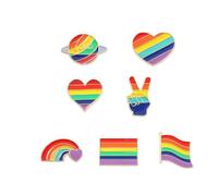 LGBTQ Spilla smaltata personalizzata Pride Lesbiche Gay Arcobaleno Transgender Risvolto Bandiera Asessuale Spilla J9A5 Amore Bisessuale Pansessuale S Bandiera