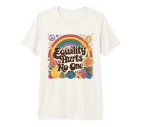 LGBTQ Uguaglianza Fa Male a Nessuno Orgoglio Diritti Umani Rainbow Pride Maglietta Premium