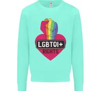 Lgbtqi + Diritti Gay Pride Consapevolezza Lgbt Bambini Felpa Maglione