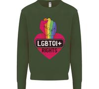 Lgbtqi + Diritti Gay Pride Consapevolezza Lgbt Bambini Felpa Maglione