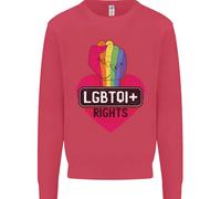 Lgbtqi + Diritti Gay Pride Consapevolezza Lgbt Bambini Felpa Maglione