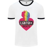 Lgbtqi + Diritti Gay Pride Consapevolezza Lgbt Uomo Ringer