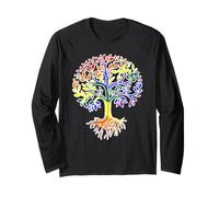 LGBTree! Eco LGBTQIA+ Amante della Terra Che abbraccia Gli Maglia a Manica