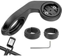 LgCiXli Supporto professionale per bicicletta per Garmin Edge 1040 1030 840 540 530 | Supporto per manubrio GPS aerodinamico per bici da corsa e MTB, visibilità ottimale e tenuta stabile, Ø 31,8 mm