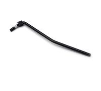 LGEGE Braccio tremolo doppio da 6 mm (nero), barra per tremolo, barra per tremolo Floyd Rose, ricambio per chitarra elettrica