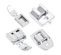 LGEGE Piedini invisibili, set da 4 pezzi, 4 piedini per macchina da cucire, accessorio perfetto per Brother, Singer e altre macchine da cucire a gambo basso