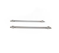 LgeQWWs 1 Paio 20cm Splitter Anteriore Aste di Supporto,Auto Crash Bar Asta di Supporto,Parti Esterne dell'auto,per VW Golf VIII HB 5-trer,Silver 20 cm