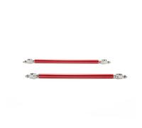 LgeQWWs 1 Paio 20cm Splitter Anteriore Aste di Supporto,Auto Crash Bar Asta di Supporto,Parti Esterne dell'auto,per VW Golf VI Cabrio (517),Red 20 cm