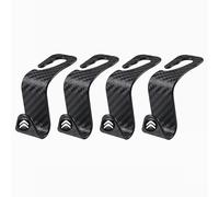 LGFDC 4 Pezzi Gancio per Poggiatesta Auto per Citroen C-Elysee C4 C5 C6 C4L Berlingo C-Crosser, Ganci per Sedile Posteriore Dell'auto Car Seat Back Storage Hook Accessori Auto Interno