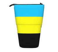 LGHDFYO Astuccio telescopico con bandiera del Sultanato di Burongan, per donne e uomini, grazioso astuccio con cerniera per ufficio, Nero, One Size, Alla moda