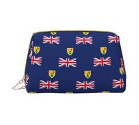 LGHDFYO Borsa da viaggio per articoli da toeletta con bandiera delle Isole Turks e Caicos, organizer portatile per cosmetici da donna, in movimento, Bianco, One Size