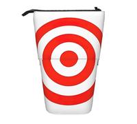 LGHDFYO Design Target - Astuccio telescopico per penne da ufficio, taglia unica, colore: nero, taglia unica, alla moda, Nero , Taglia unica, Alla moda