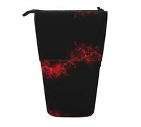 LGHDFYO Explosion Burst - Astuccio telescopico per penne e penne, unisex, con cerniera, per ufficio, Nero, One Size, Alla moda