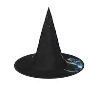 LGHHGY 1 cappello di Halloween con stampa di dinosauri, decorazione per feste di ruolo, accessorio per giochi di ruolo, cappello magico per donne, uomini