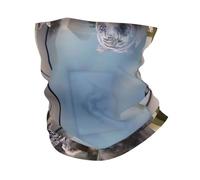 LGHHGY Asciugamano multiuso con stampa di animali con gatto e tigre riflessa, foulard sportivo, sciarpa per capelli e maschera per il viso per spiaggia, ciclismo, attività all'aperto
