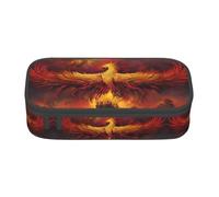 LGHHGY Astuccio con stampa di cani labrador, organizer multiuso per penne, astuccio portatile per scuola, ufficio e viaggio, Fantasy Phoenix, Taglia unica, Zaino per la scuola