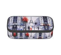 LGHHGY Astuccio con stampa Skunk - Portapenne multiuso, astuccio portatile per scuola, ufficio e viaggio, Parigi Città Albero Torre Eiffel Arte, Taglia unica, Zaino per la scuola