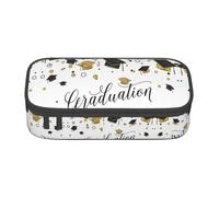 LGHHGY Astuccio portamatite con stampa selvaggia di caccia - Organizer multiuso per penne, astuccio portatile per scuola, ufficio e viaggio, Congratulazioni Laurea, Taglia unica, Zaino per la scuola