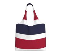 LGHHGY Beach Sunset Ocean Print Canvas Tote Bags - Grande borsa riutilizzabile per la spesa e la conservazione per donne, perfetta per generi alimentari, viaggi, Bandiera della Thailandia, Taglia