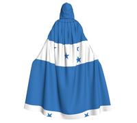 LGHHGY Costume da mantello con cappuccio con stampa della bandiera dell'Honduras, perfetto per feste, carnevale, mostre di fumetti e molto altro ancora