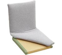 LGHQGHXF Poltrona Da Divano Da Terra Giapponese, Multiangolo A 6 Posizioni Con Supporto Lombare E Supporto For La Schiena For Seminari Di Meditazione, Lettura(Only thickened cloth cover)