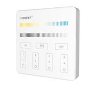 LGIDTECH B2 Wireless 2.4G RF 4-Zone Wall Mounted Smart Panel Controller Tipo di batteria (esclusa), Funziona solo con WW/CW Serie LED Lampadina FUT017 FUT019, Strip Controller FUT035 FUT036