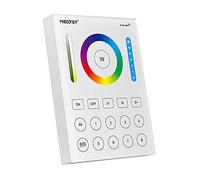 LGIDTECH B8 8-Zone RGB CCT Telecomando da pannello alimentato da batterie AAA, lampadina LED RGB CCT di controllo, luce da incasso, luce di inondazione, controller per luci di striscia LS2 WL5