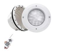 LGJEGD Luce for Piscina a LED con Telecomando, Lampadina AC12V Par56 RGB IP68, luci subacquee for laghetto (18 Keys,18w)