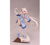LGJFDL 24,5 CM Anime NEKOPARA Vol.1 Soleil Opened! Chocolate Vanilla Action Figure Bella Bambola Ornamento Statue Decorazioni Capodanno Versione Deluxe