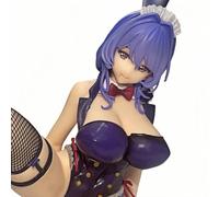 LGJFDL Figura Anime 1/4 Ragazza dai capelli viola Carino Bambola Decorazione Modello Cartoon Anime Girl Series 26cm/10in (con Scatola Colore)