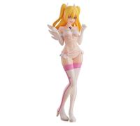 LGJFDL Figura LilielMiriela Health Team Anime Ragazza Hentaii Anime Figura Ragazza 18+ Collezione Senza Censura Modello Regalo Giocattoli 22cm/8.7in(Bianco)