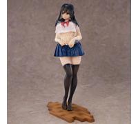 LGJFDL Uniforme de Estudiante Curtain-Chan Jk Ver. Figura de acción/Figura de Anime/Modelo de Personaje Pintado/Modelo de Juguete/PVC/artículo de colección de Anime 26 cm/10,2 Pulgadas