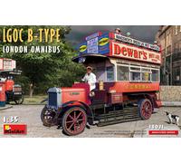 LGOC B-type London Omnibus 1:35 Plastic Model Kit MINIART