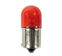LGPK 12V Lampada Sferica - Ry10w - 10W - Bau15s - 2 Pz - D/Blister - Arancio