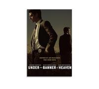LGQSCWZP Poster su tela con scritta "Under the Banner of Heaven" (film famoso) e splendida serie TV, decorazione artistica da parete, per camera da letto, 30 x 45 cm, senza cornice