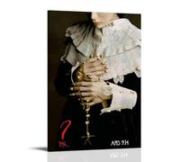 LGQSCWZP Poster su tela di American Horror Story Classic Famous Movie e Splendid TV Series, decorazione artistica da parete per camera da letto, poster 50 x 75 cm, con cornice