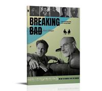 LGQSCWZP Poster su tela di Breaking Bad con film famoso e splendida serie TV, decorazione artistica da parete per camera da letto, 20 x 30 cm, stile cornice