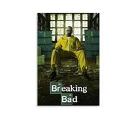 LGQSCWZP Poster su tela di Breaking Bad con film famoso e splendida serie TV, decorazione artistica da parete per camera da letto, 30 x 45 cm, senza cornice
